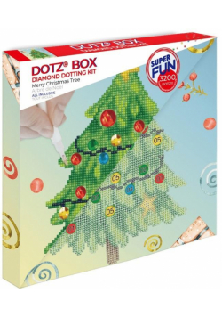 Diamond Dotz Box - Merry Christmas Tree