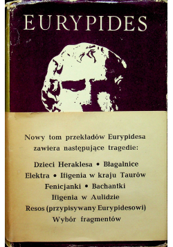 Eurypides Tragedie