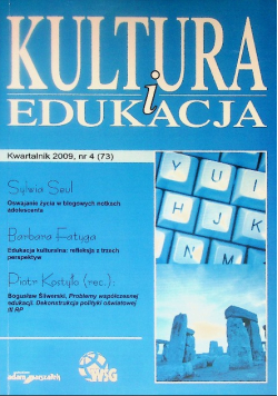 Kultura I Edukacja Nr 4 / 09
