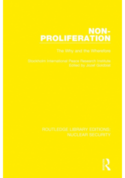 Non-Proliferation