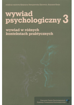 Stemplewska-Żakowicz Katarzyna - Wywiad psychologiczny 3