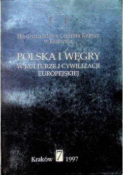 Polska i Węgry w kulturze i cywilizacji europejskiej