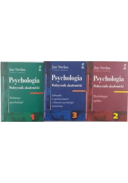 Psychologia Podręcznik akademicki Tom od I do III