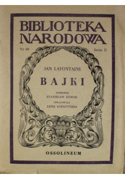 Lafontaine Bajki