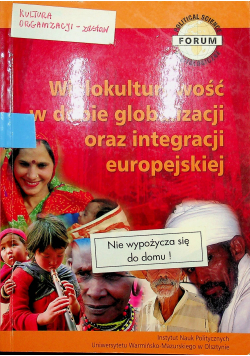 Wielokulturowość w dobie globalizacji oraz integracji europejskiej tom 2