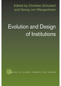 Evolution and Design of Institutions