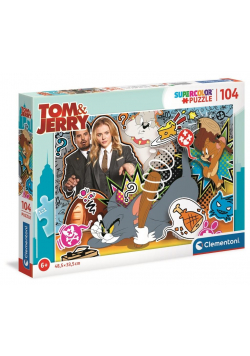 Puzzle 104 Super Kolor Tom&Jerry