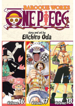 One Piece Baroque Works vol. 16-17-18