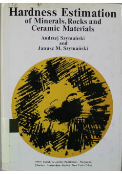Hardness Estimation of Minerals Rocks and Ceramic Materials