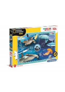 Puzzle 104 Supercolor National Geographic Kids