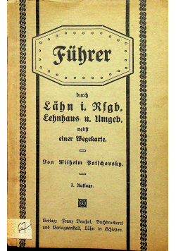 Fuhrer durch Lahn im Riesengebirge Lehnhaus umgebung