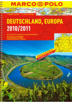 Deutschland Europa 2010/2011 mapa 1:300 000 Marco Polo