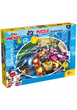 Puzzle dwustronne Plus 24 Myszka Miki