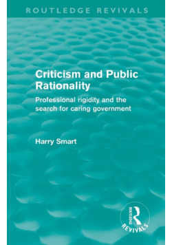 Criticism and Public Rationality (Routledge Revivals)