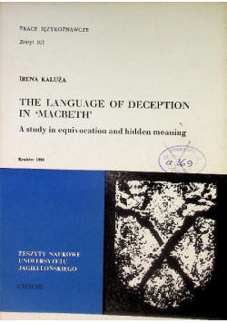 The Language of Deception in Macbeth