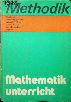 Methodik Mathematikunterricht