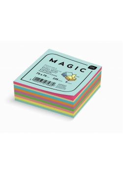 Karteczki samoprzylepne Magic Cube 75x75mm 225K