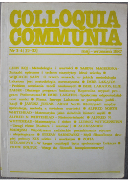 Colloquia Communia nr 3 4