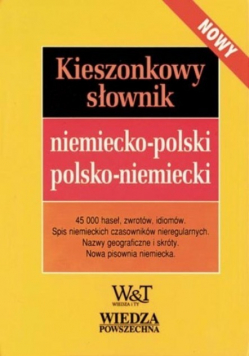 Kieszonkowy słownik niemiecko   polski polsko  niemiecki