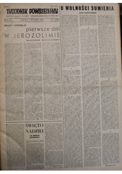 Tygodnik Powszechny Nr 1 do 52 / 64