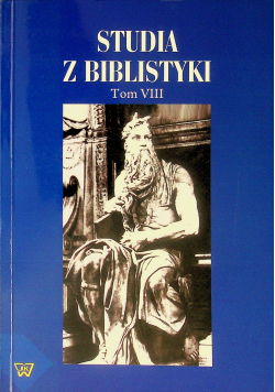Studia z Biblistyki tom VIII
