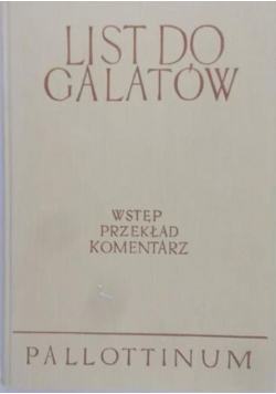 List do Galatów Tom VI Część 2