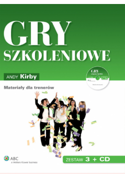 Gry szkoleniowe. Materiały dla trenerów, zestaw 3 + CD