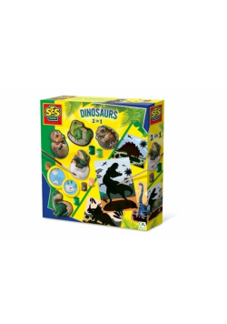 Odlewy gipsowe Dinozaury 2w1