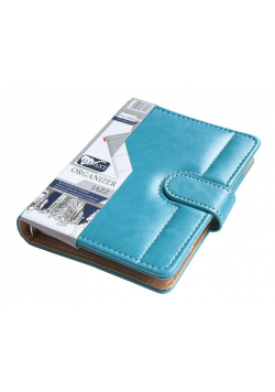 Organizer A6 Jazz turkusowy ELEFANT