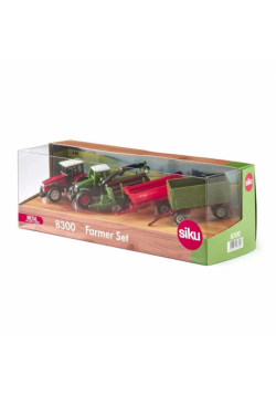 Zestaw pojazdów rolniczych Siku Farmer S8300