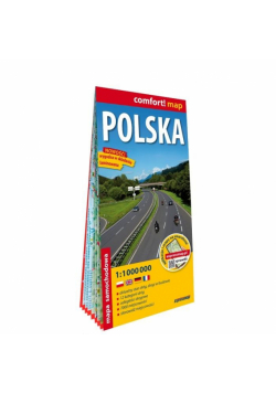 Comfort map Polska - mapa samochodowa 1:1 000 000