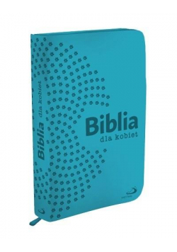 Biblia dla kobiet turkusowa (etui z zamkiem)