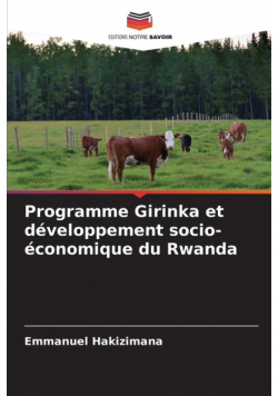 Programme Girinka et développement socio-économique du Rwanda