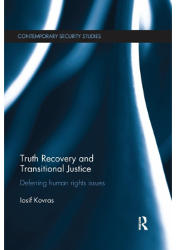 Truth Recovery and Transitional Justice