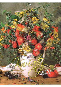 Kalendarz 2021 KSM-6 Kwiaty AVANTI