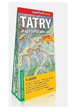 Comfort!map Tatry. Mapa panoramiczna w.2020