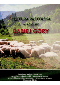 Kultura pasterska w rejonie Babiej Góry