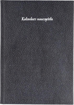 Kalendarz Nauczyciela A5 2020/2021 Beton czarny