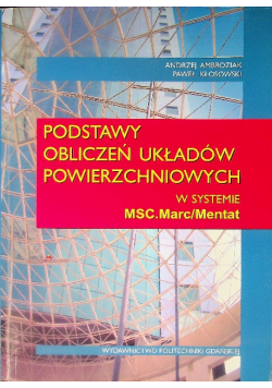 Podstawy Obliczeń Układów Powierzchniowych