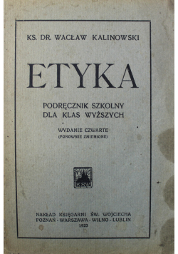 Etyka 1923 r.
