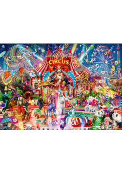 Puzzle 1000 Zabawa w cyrku Aimee Stewart
