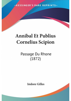 Annibal Et Publius Cornelius Scipion