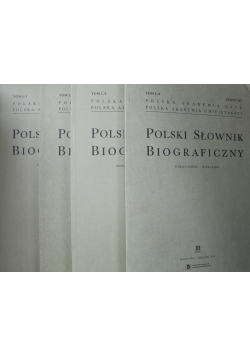 Polski Słownik Biograficzny 4 Tomy