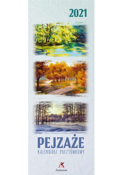 Kalendarz 2021 Ścienny pocztówkowy ARTSEZON