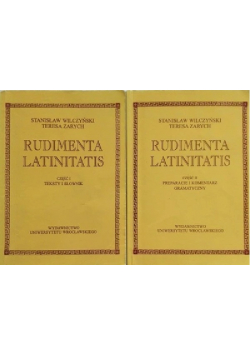 Rudimenta Latinitatis Część I i II