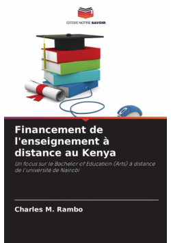 Financement de l'enseignement à distance au Kenya