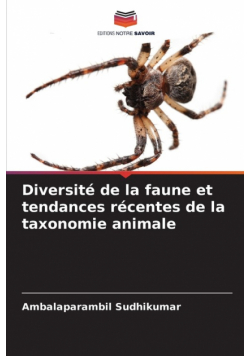 Diversité de la faune et tendances récentes de la taxonomie animale