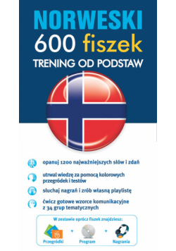 Norweski 600 fiszek Trening od podstaw