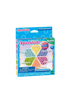 Aquabeads Pastelowe koraliki