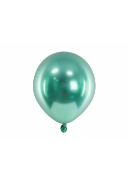 Balony Glossy butelkowa zieleń 12cm 50szt